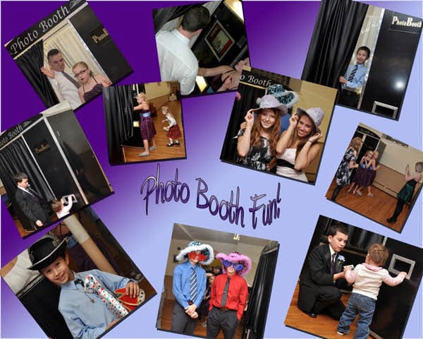photo booth picture collage